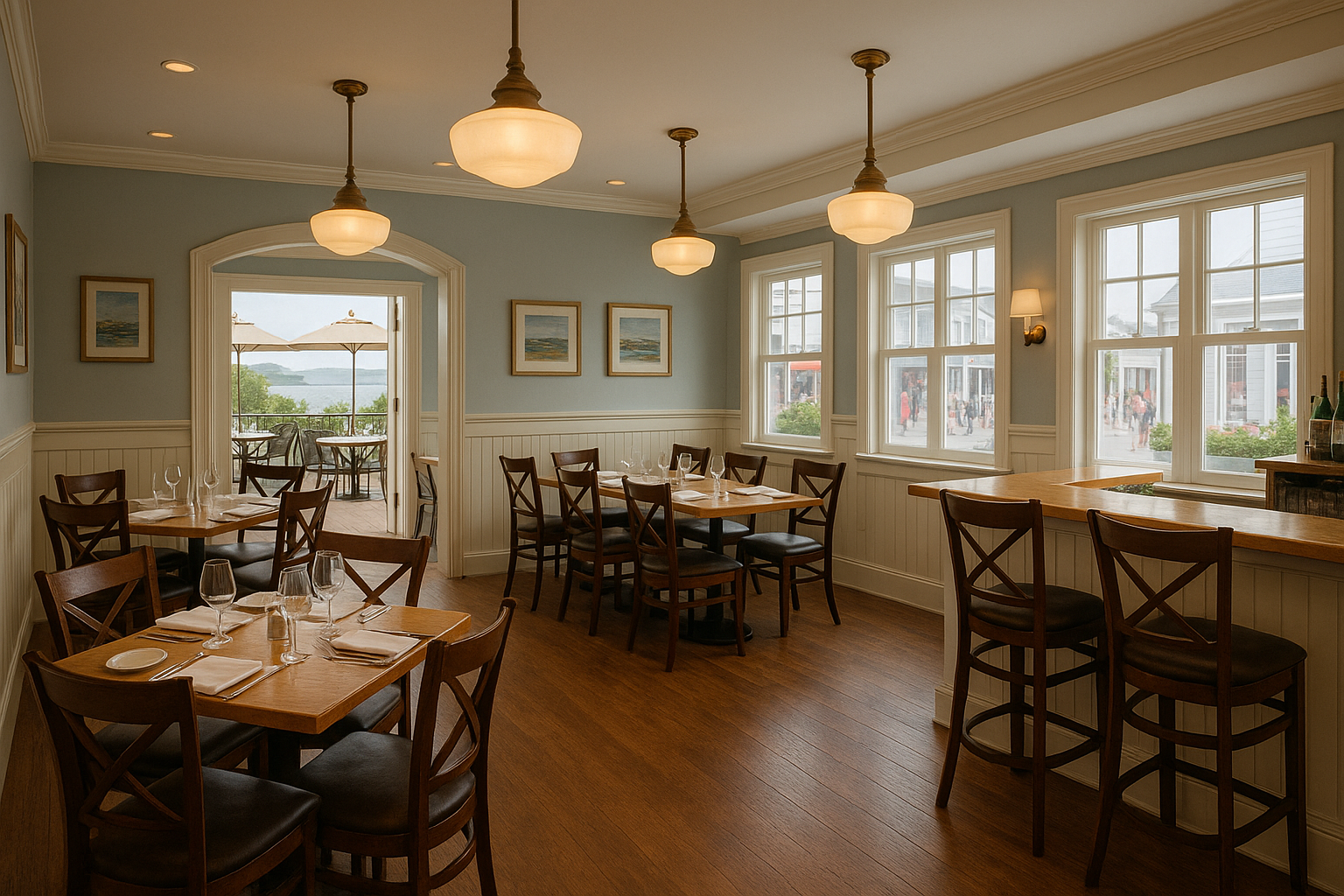 Dining room interior