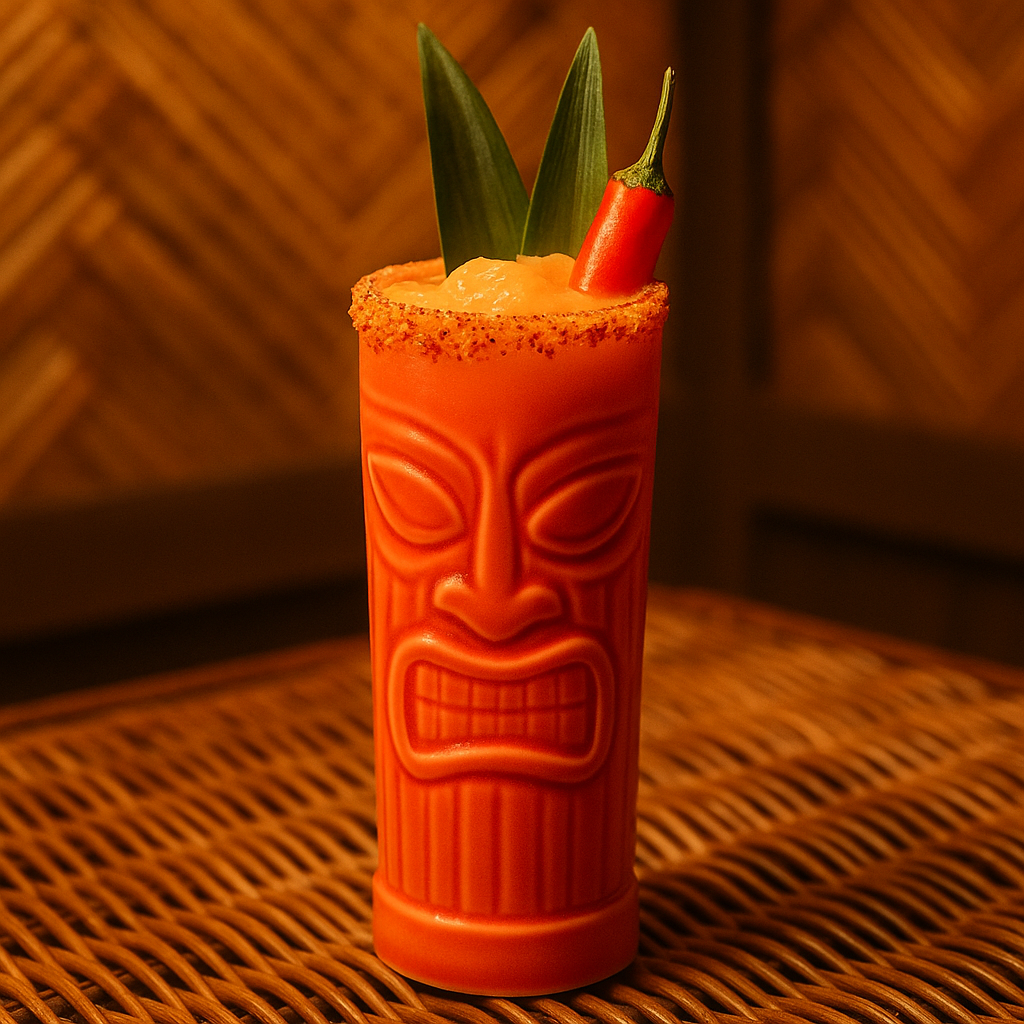 Spicy Papaya Colada