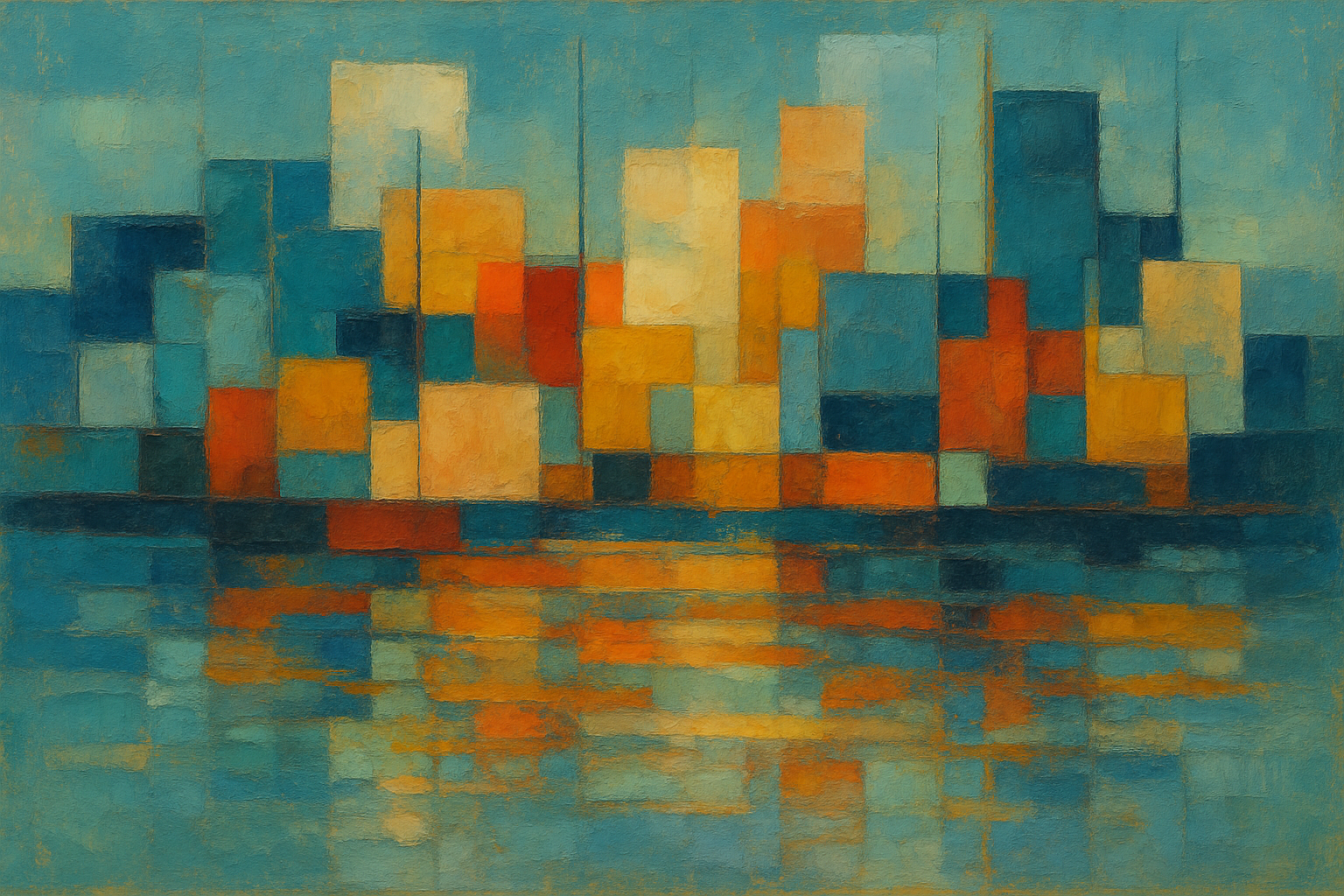 Harbor Reflections