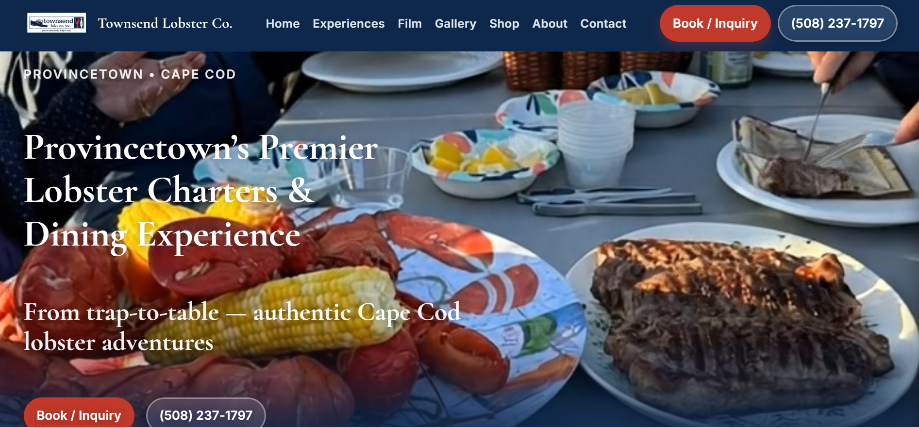 Townsend Lobster Company screenshot